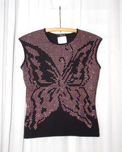 Y2K Morgan de Toi Butterfly Top (S)