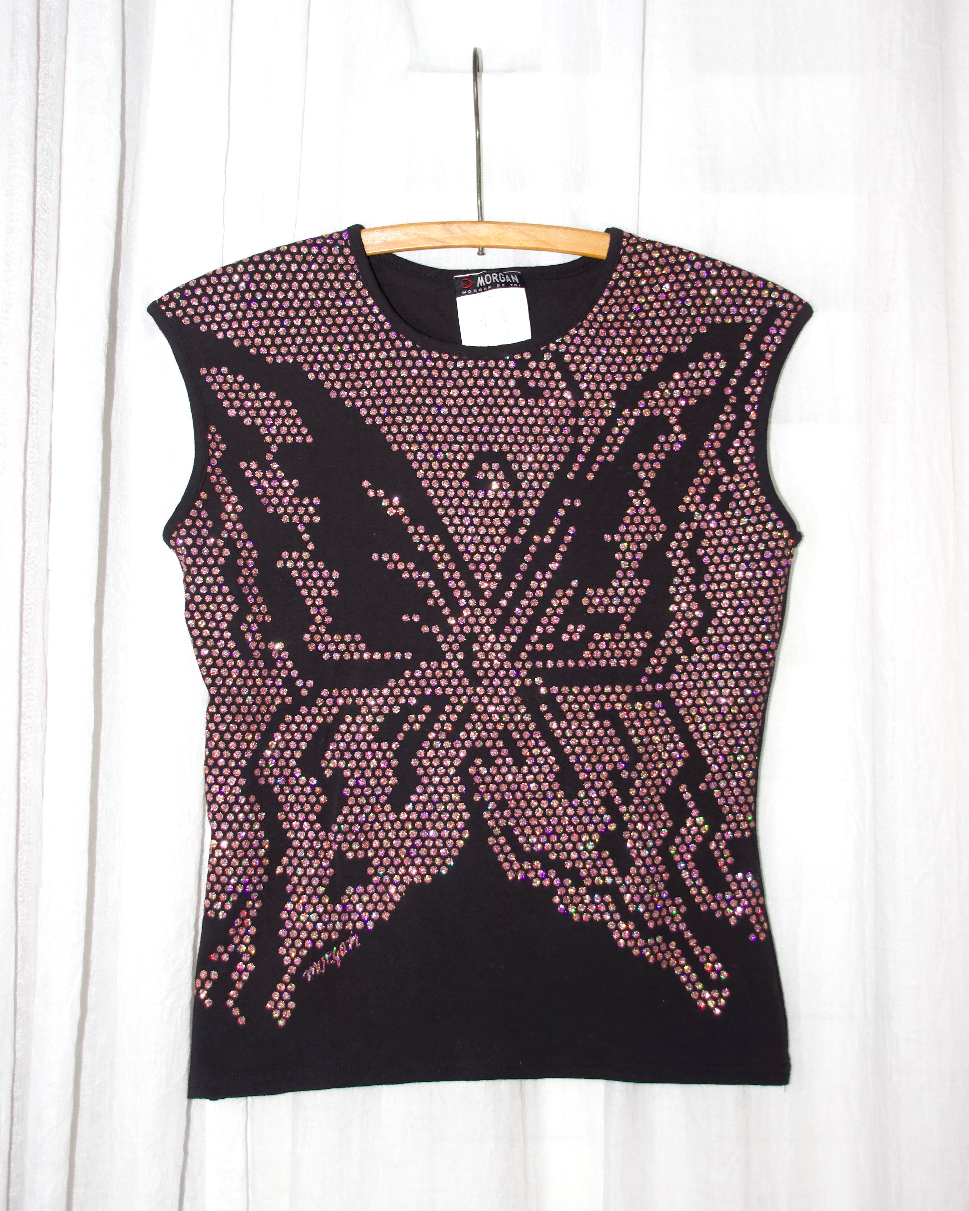 Y2K Morgan de Toi Butterfly Top (S)