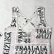 Liz Lisa Tralala Criss Cross Back Tank (S)