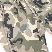 Just Cavalli Y2K Mid-Rise Camo Flare Jeans (S)