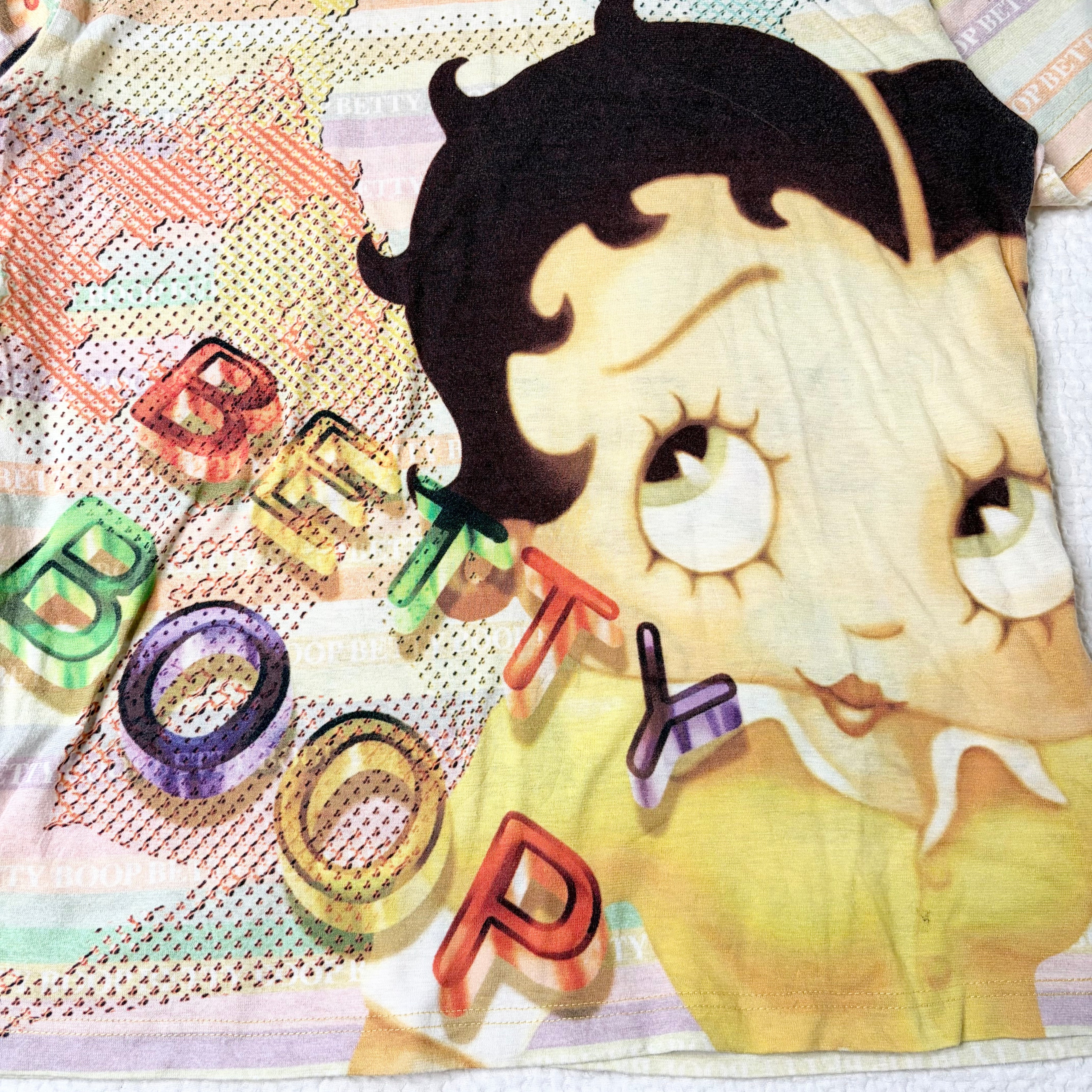 Vintage 90s Betty Boop AOP Tee (M)