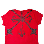 Diesel Gothic Cross Graphic Tee (S-M)
