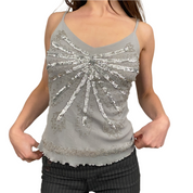 Mesh Embellished Cami (S)