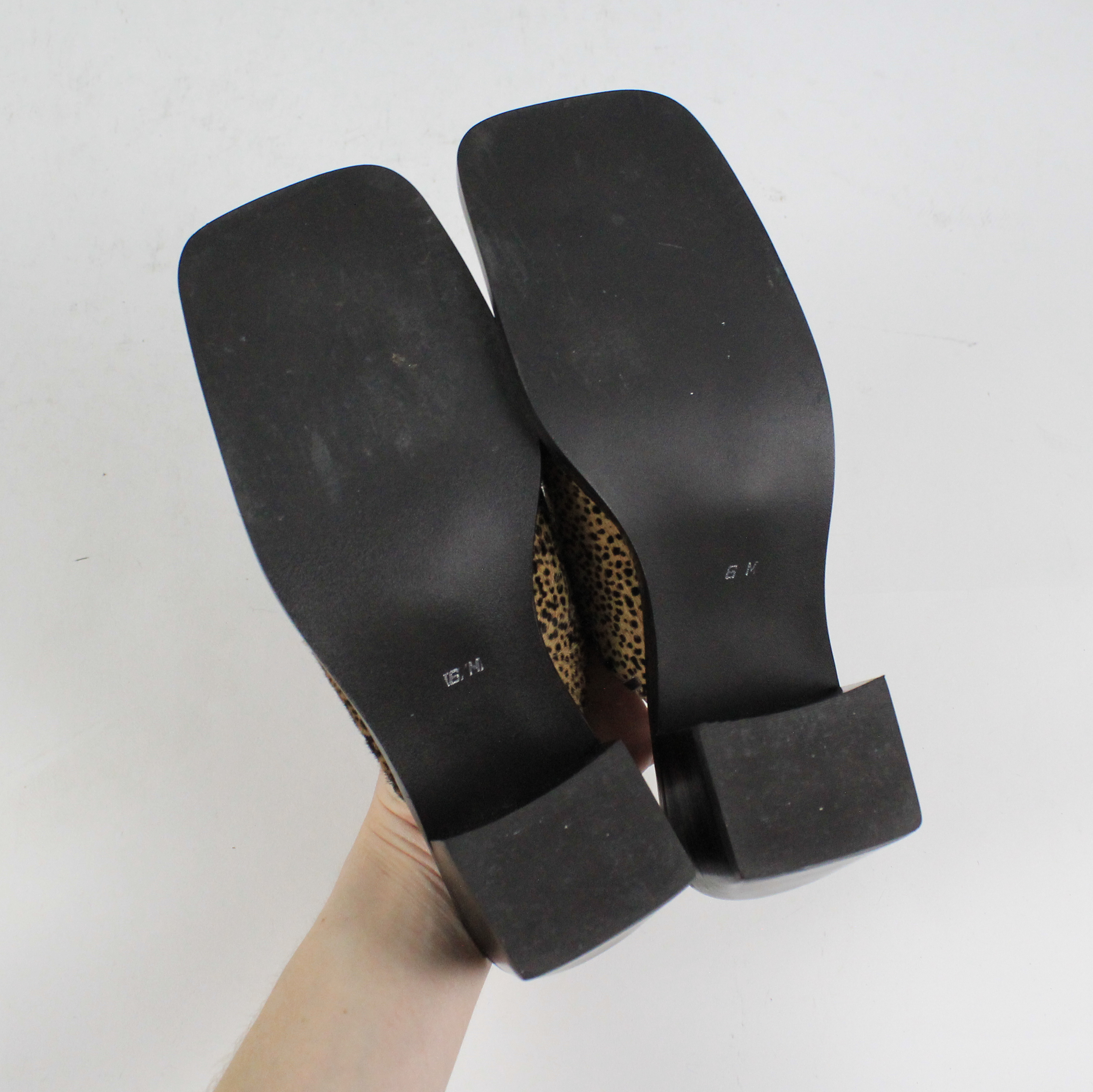 90s Pony Hair Mules (US 6)