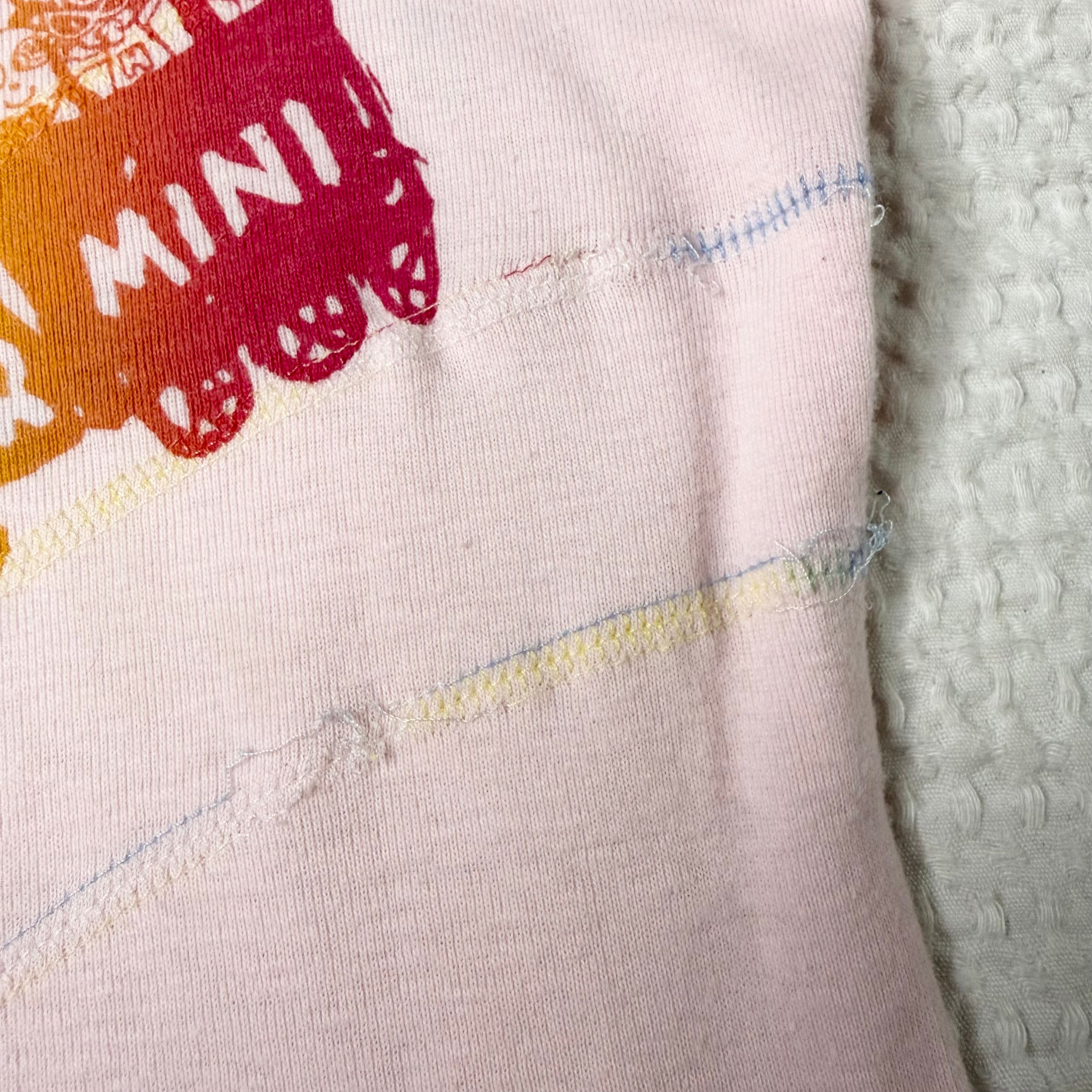 Hysteric Glamour Rainbow Stitch Baby Tee (XS)