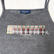 Burberry Gray Graphic Cami (M)