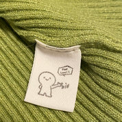 Vintage Lime Knit Tee (S)