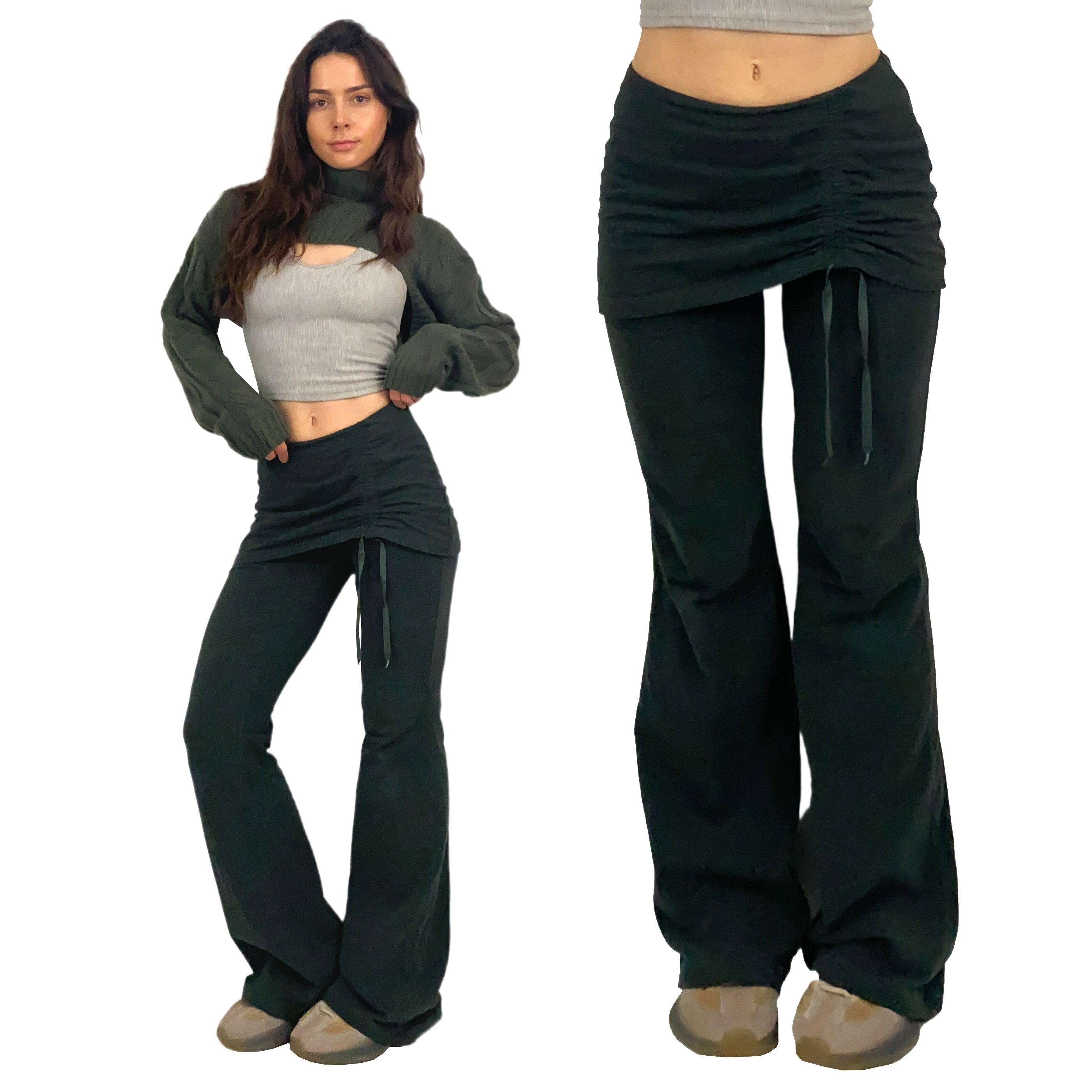Flared Skirt Leggings (S)