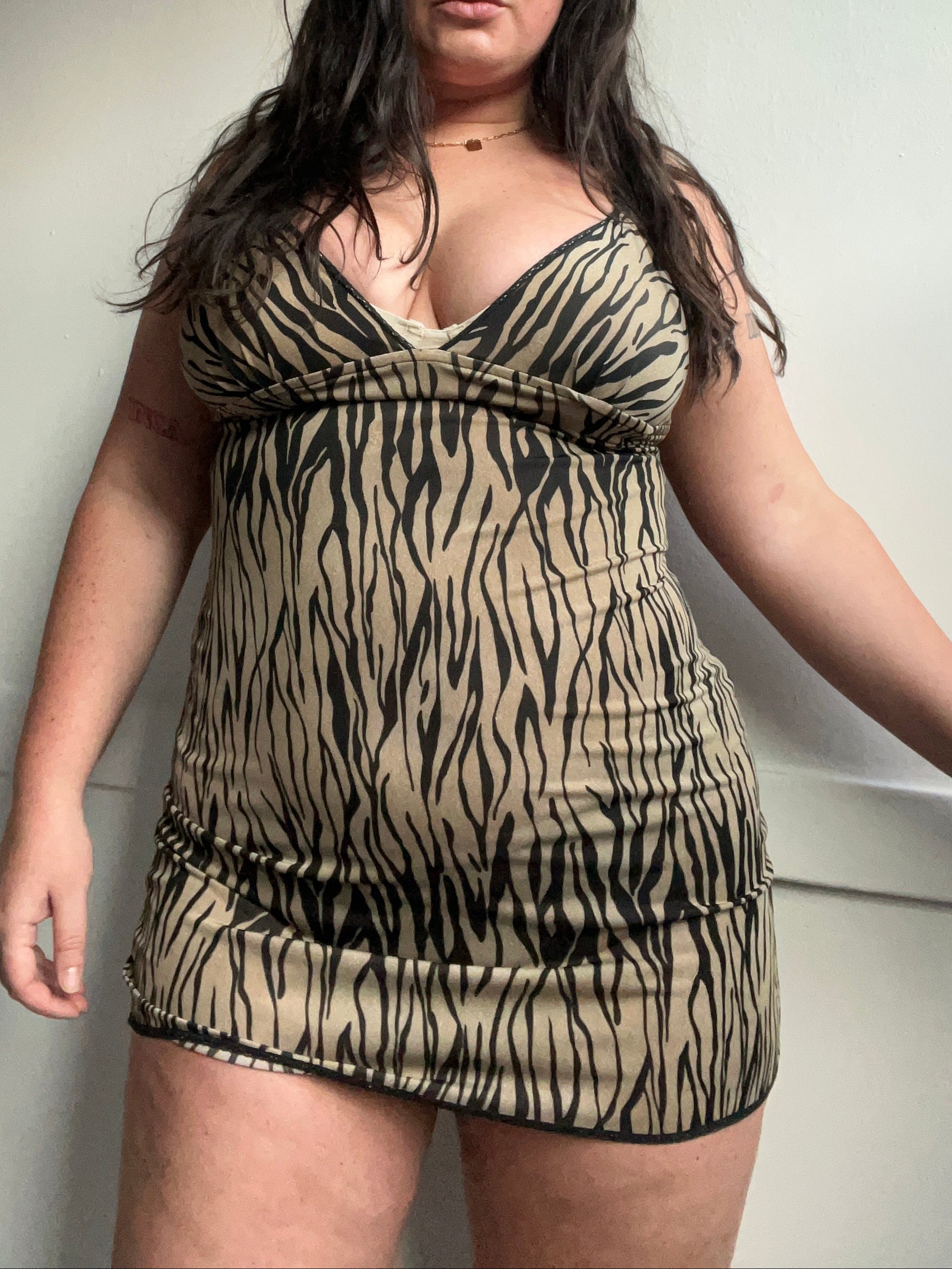 Vintage Y2K Mini Dress (M)