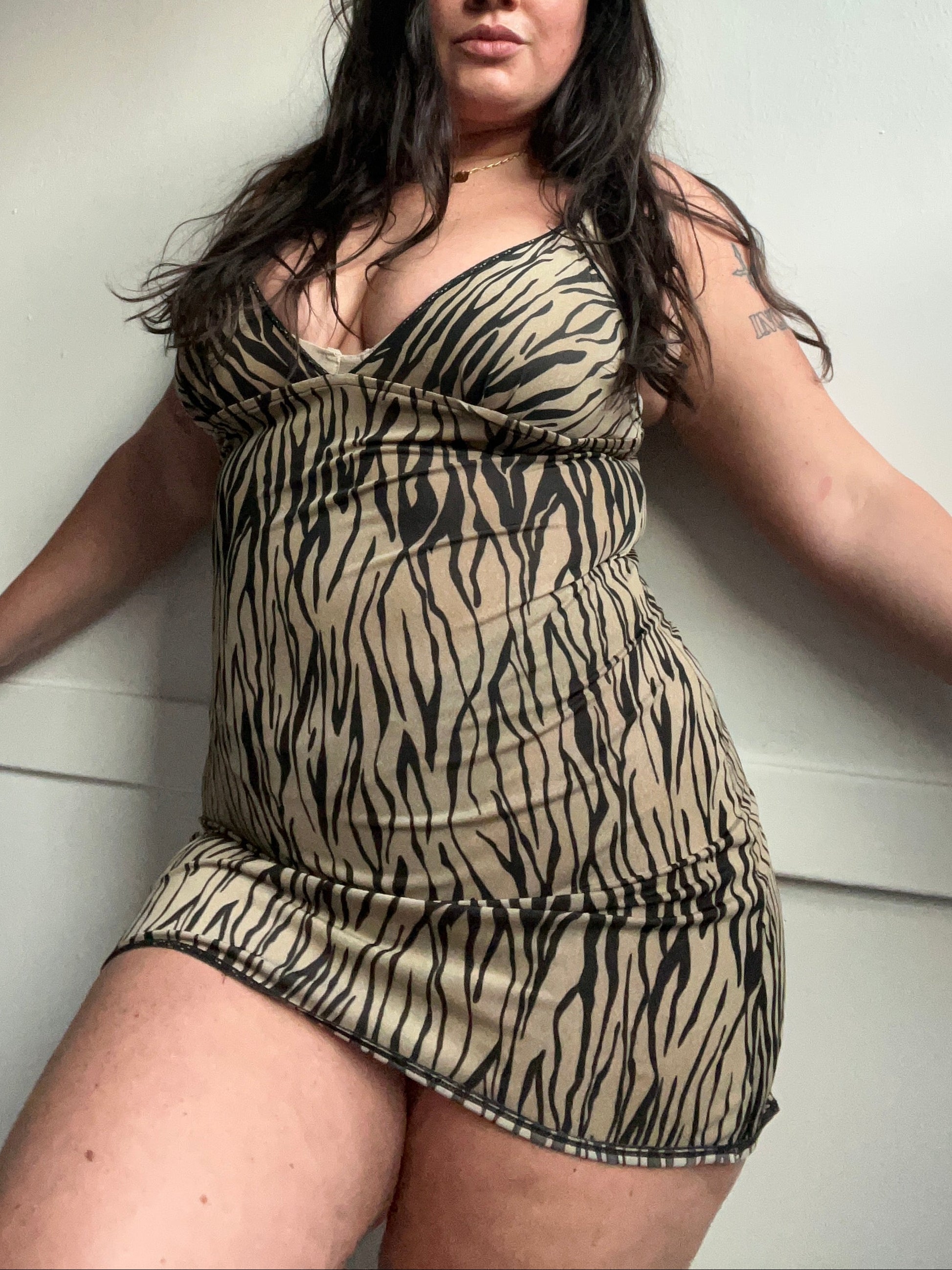 Vintage Y2K Mini Dress (M)