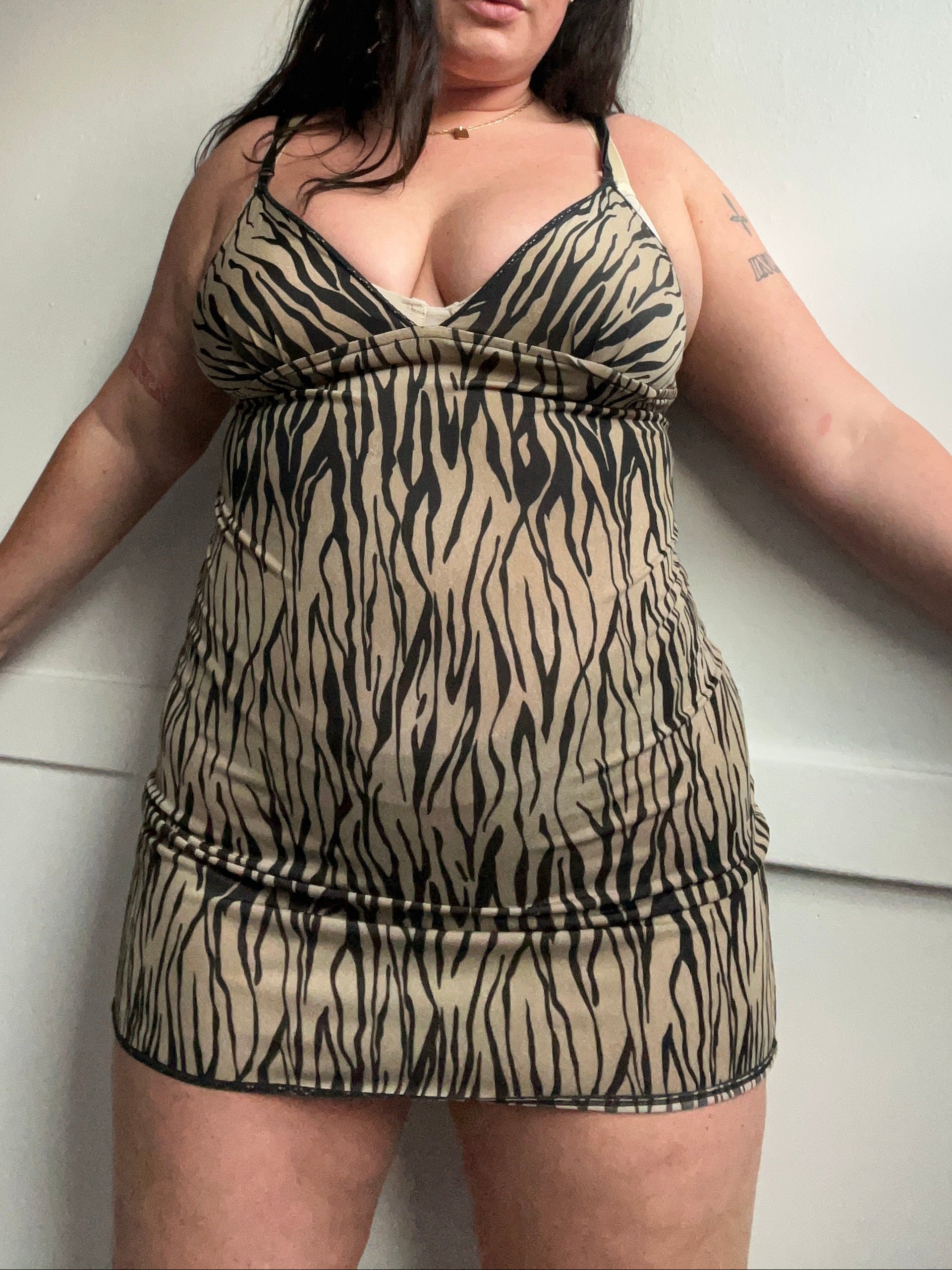 Vintage Y2K Mini Dress (M)