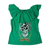Hysteric Glamour Ruffle Neckline Top (S)