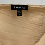 Bebe Silk Fringe Ombre Halter Dress (S/M)