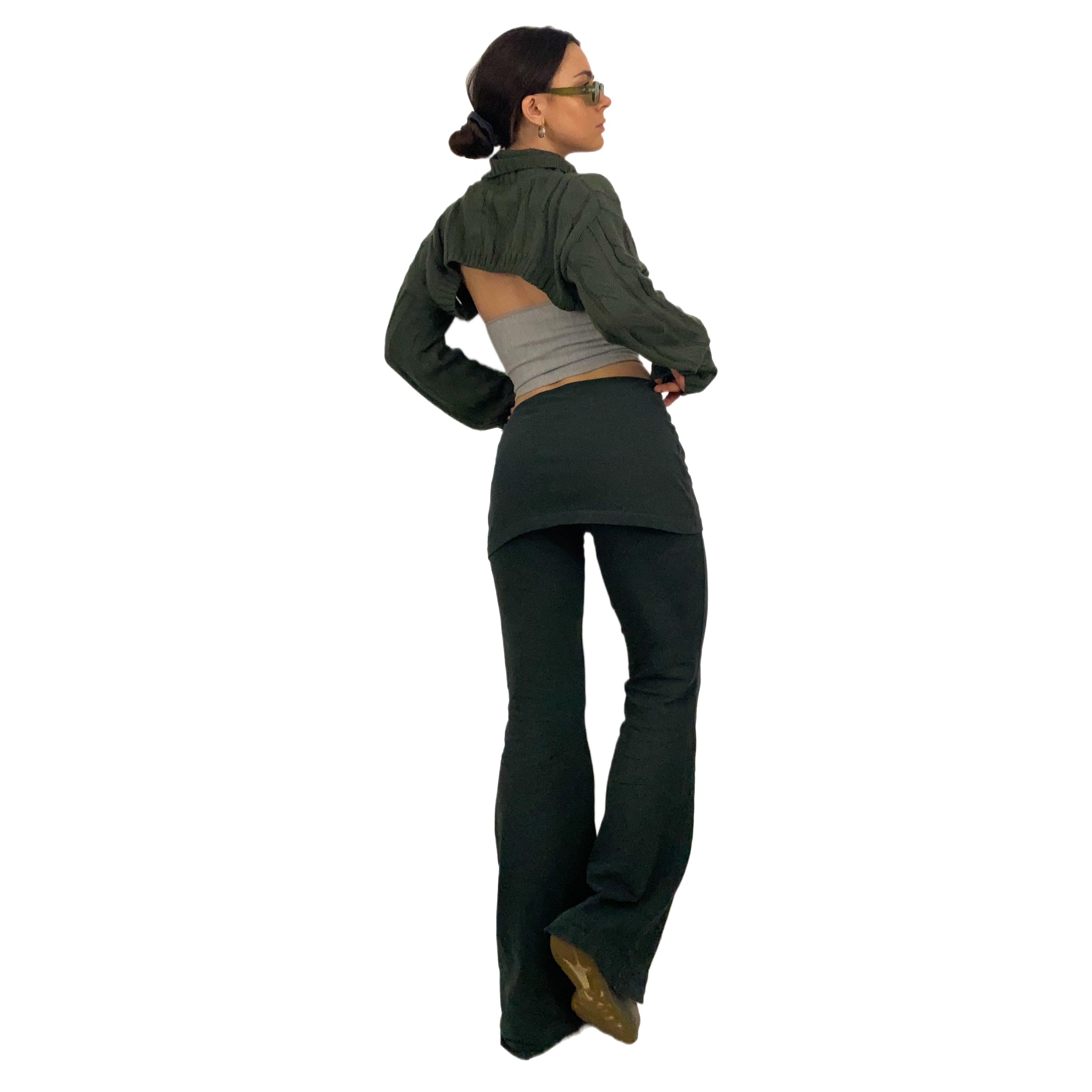 Flared Skirt Leggings (S)