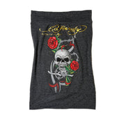 Ed Hardy Graphic Tube Top (S)