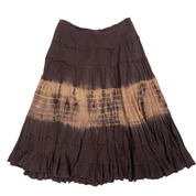 Floral Sequin Boho Midi Skirt (M)