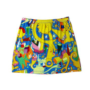 B.Forever J-Fashion AOP Mini Skirt (XS-S)