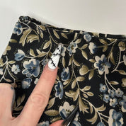 Y2K Floral Print Skirt (S)