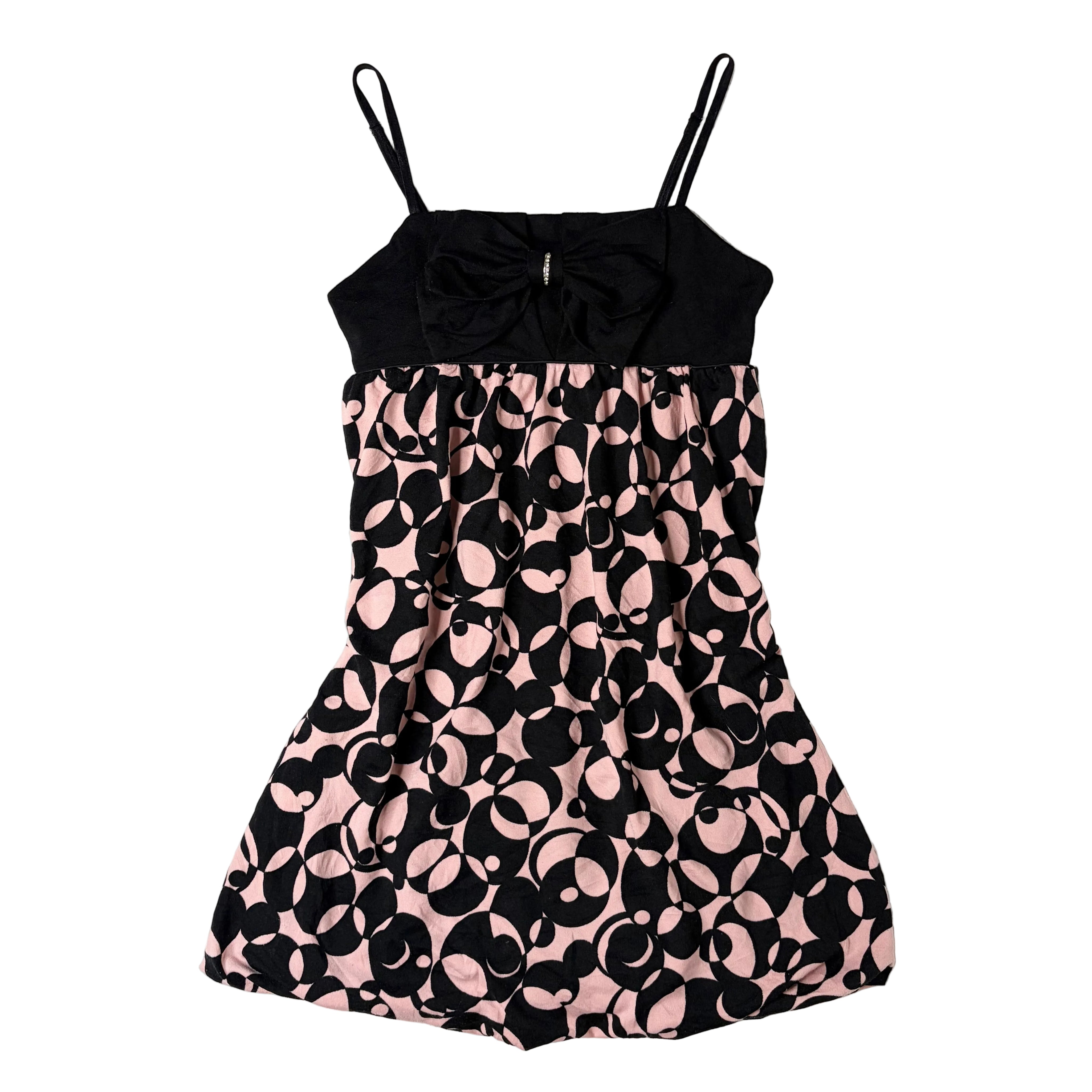 J-Fashion Coquette Babydoll Bubble Hem Dress (S)