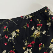 90s Floral Maxi Skirt (M)