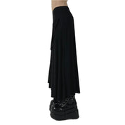 Y2K Black Maxi Skirt (M)