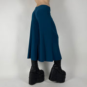 00s Blue Gaucho Pants (M)