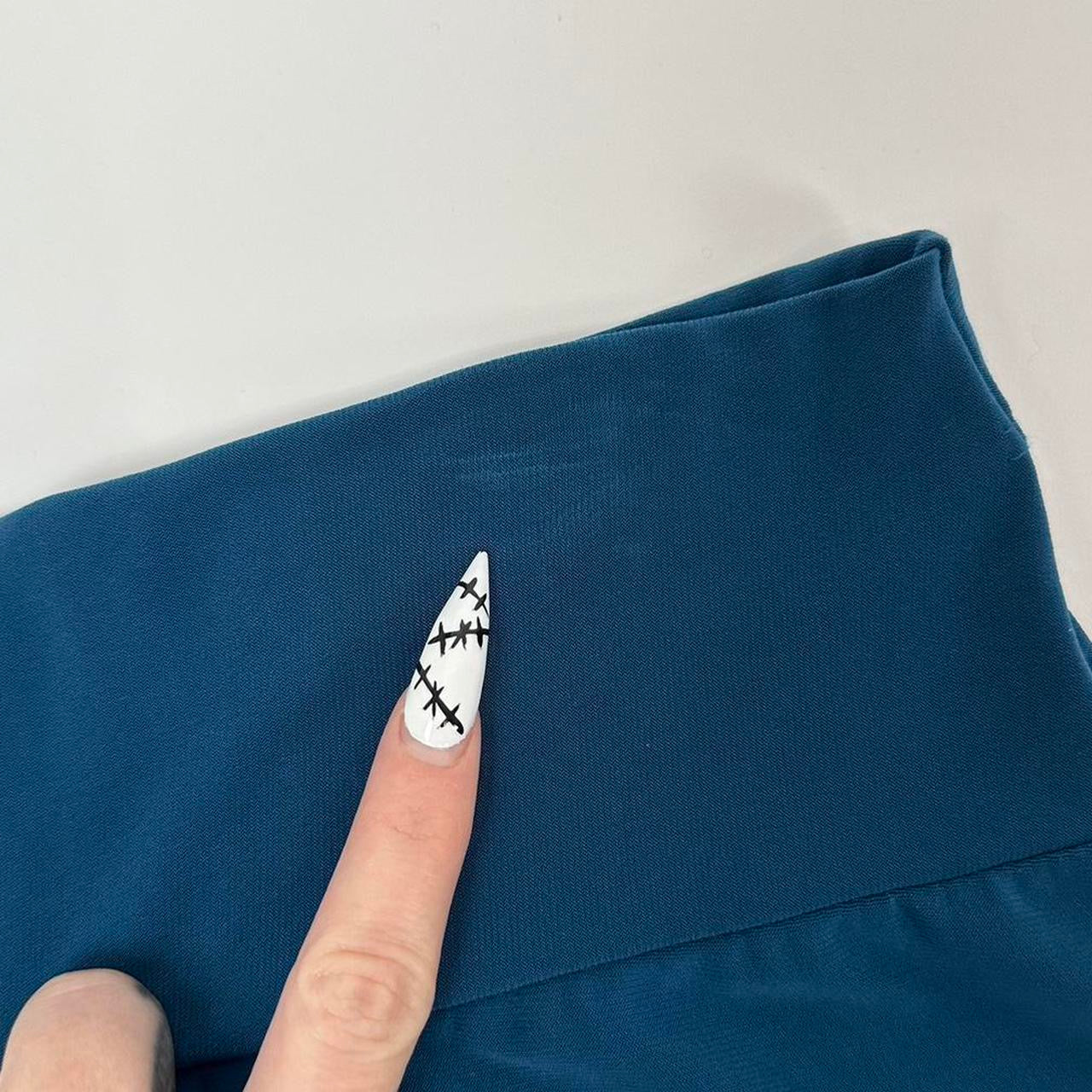 00s Blue Gaucho Pants (M)