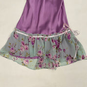 Bloomspell Silk Mini Dress (S/M)
