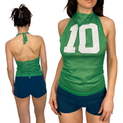 ANGEL SPORT #10 Green Jersey Halter (XS/S)