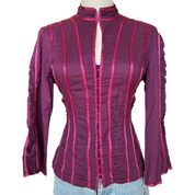 Vintage Keyhole Purple Top