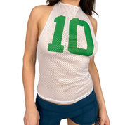 ANGEL SPORT #10 White Jersey Halter (XS/S)