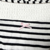 Handmade Studded stripe Bikini Set (S-M)