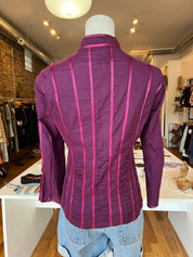 Vintage Keyhole Purple Top