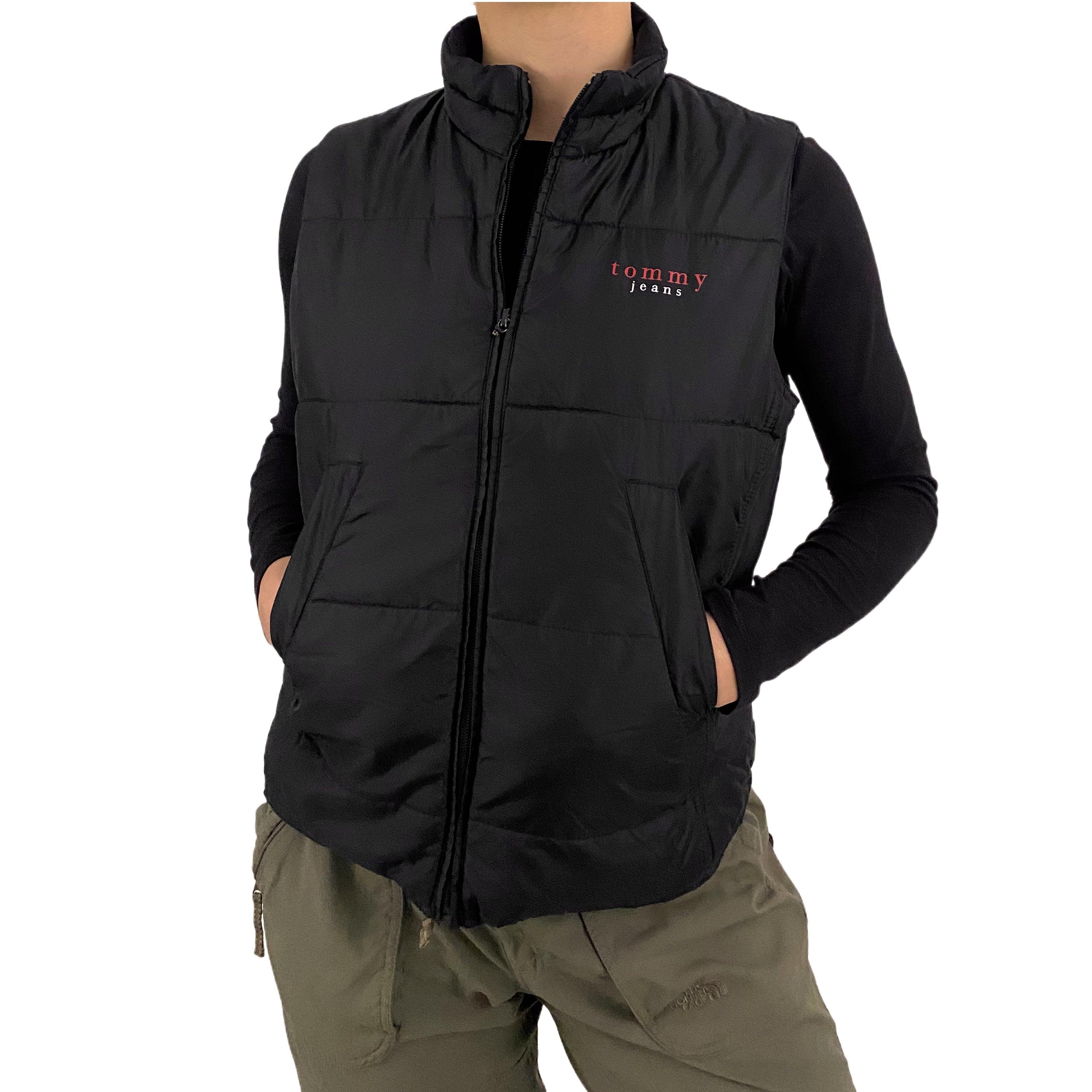 1999 Tommy Hilfiger Puffer Vest (M)