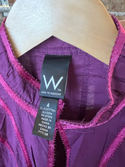 Vintage Keyhole Purple Top