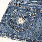 Ben's Jeans Low Rise Mini Skirt (S-M)