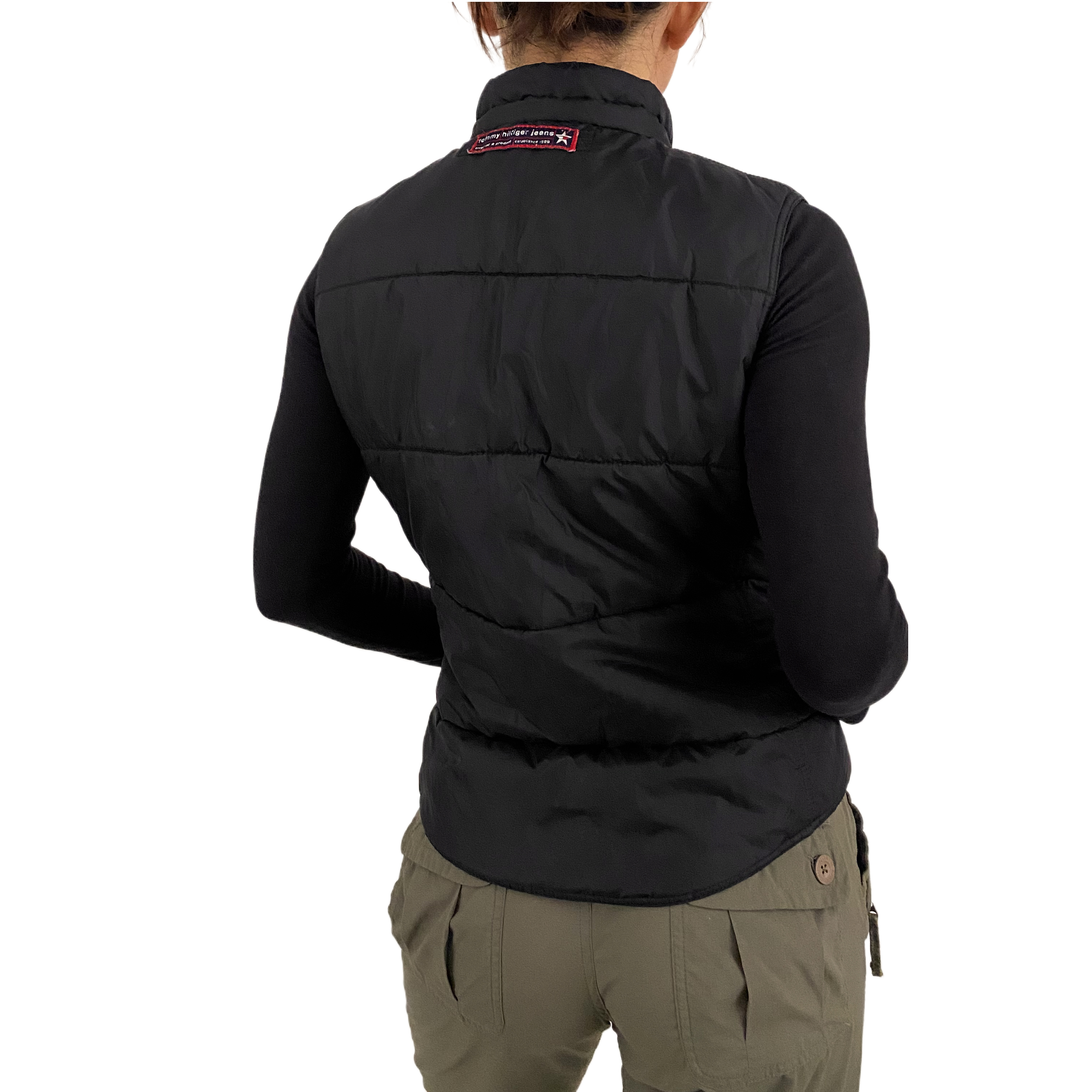 1999 Tommy Hilfiger Puffer Vest (M)