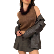 Furry Silk Bronze Knit (S)