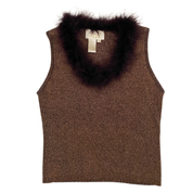 Furry Silk Bronze Knit (S)