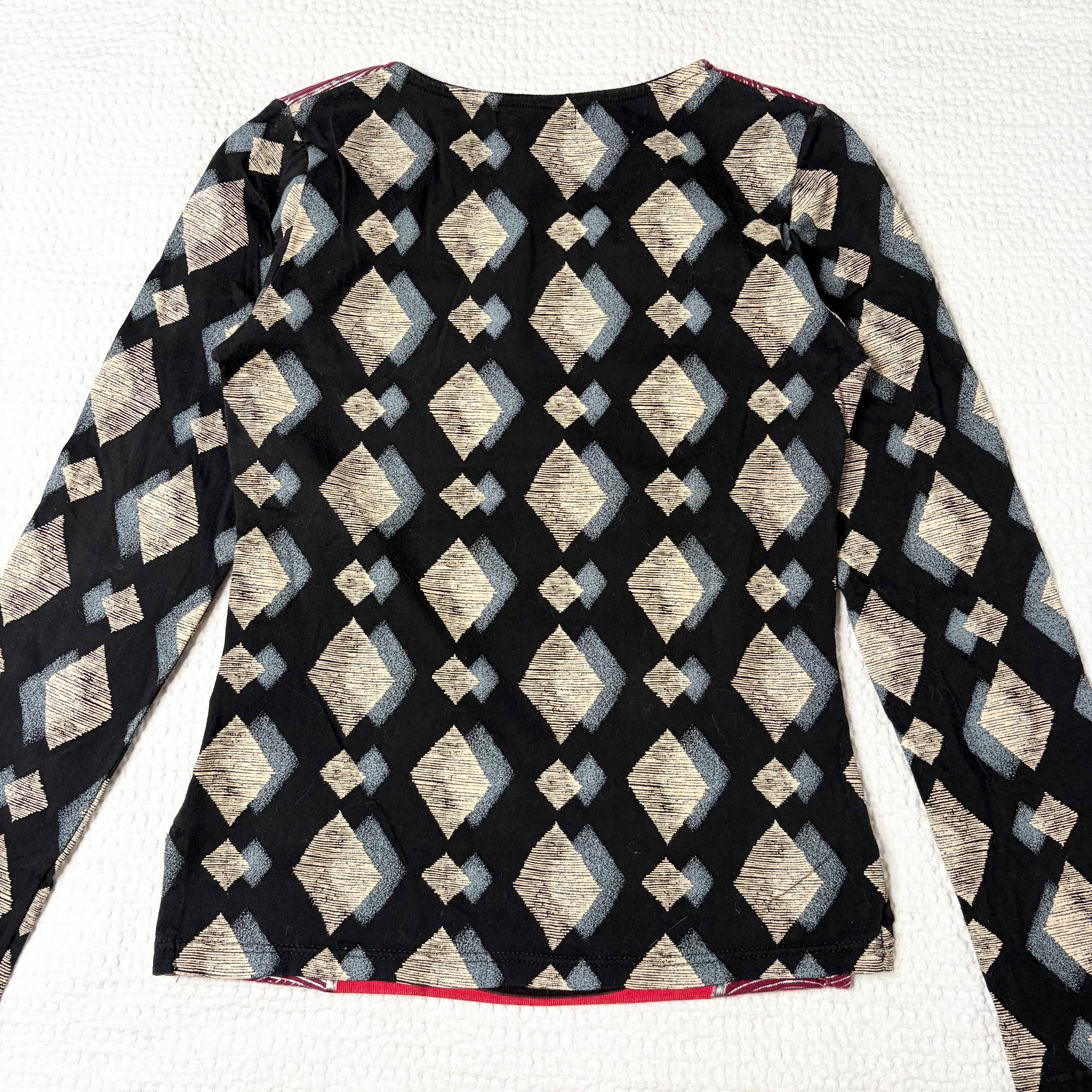 Custo Barcelona Metallic Graphic Long Sleeve (S)