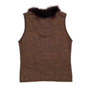 Furry Silk Bronze Knit (S)