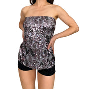2000s Sequin Tube Top (M)