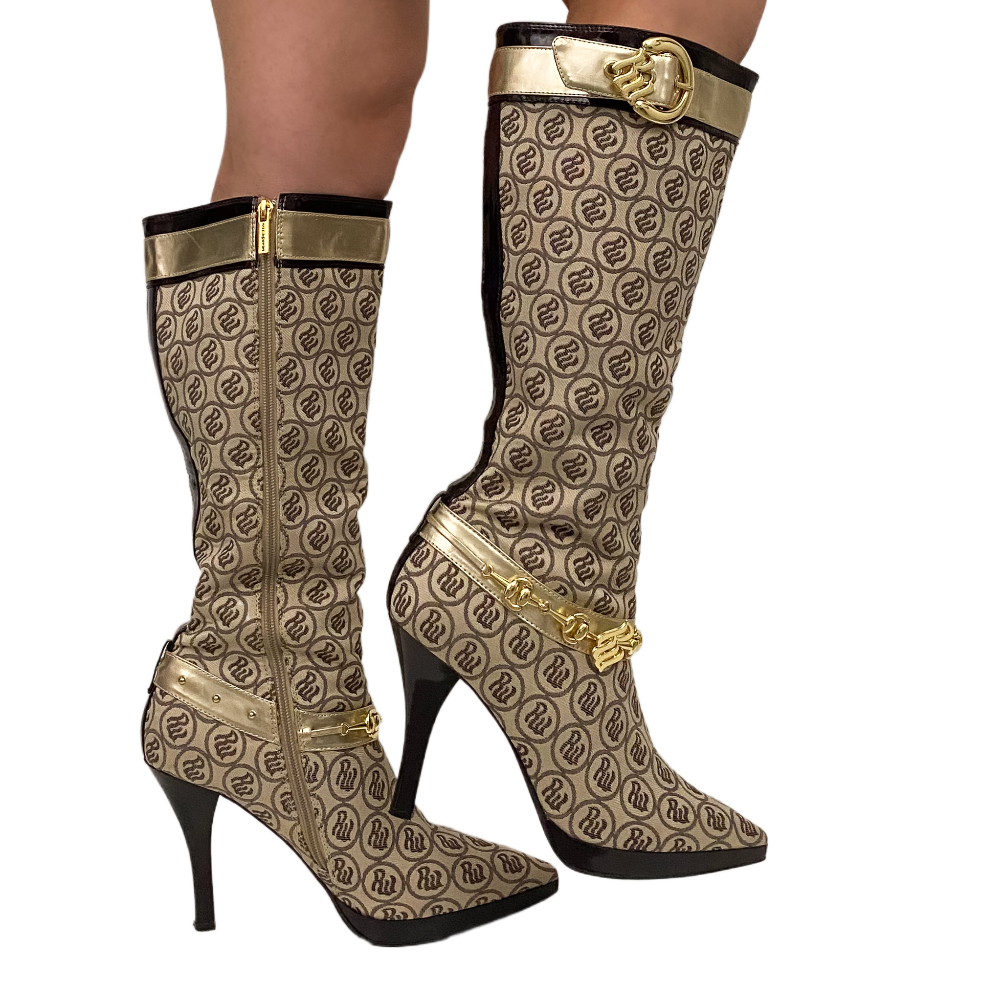 Rocawear Monogram Boots (10)o