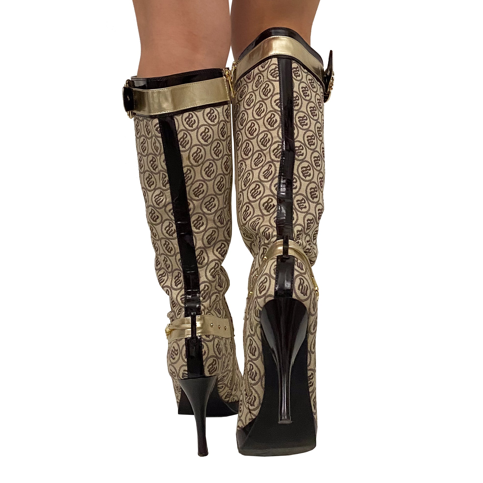 Rocawear Monogram Boots (10)o