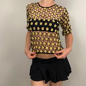Beaded Crochet Top (S/M)