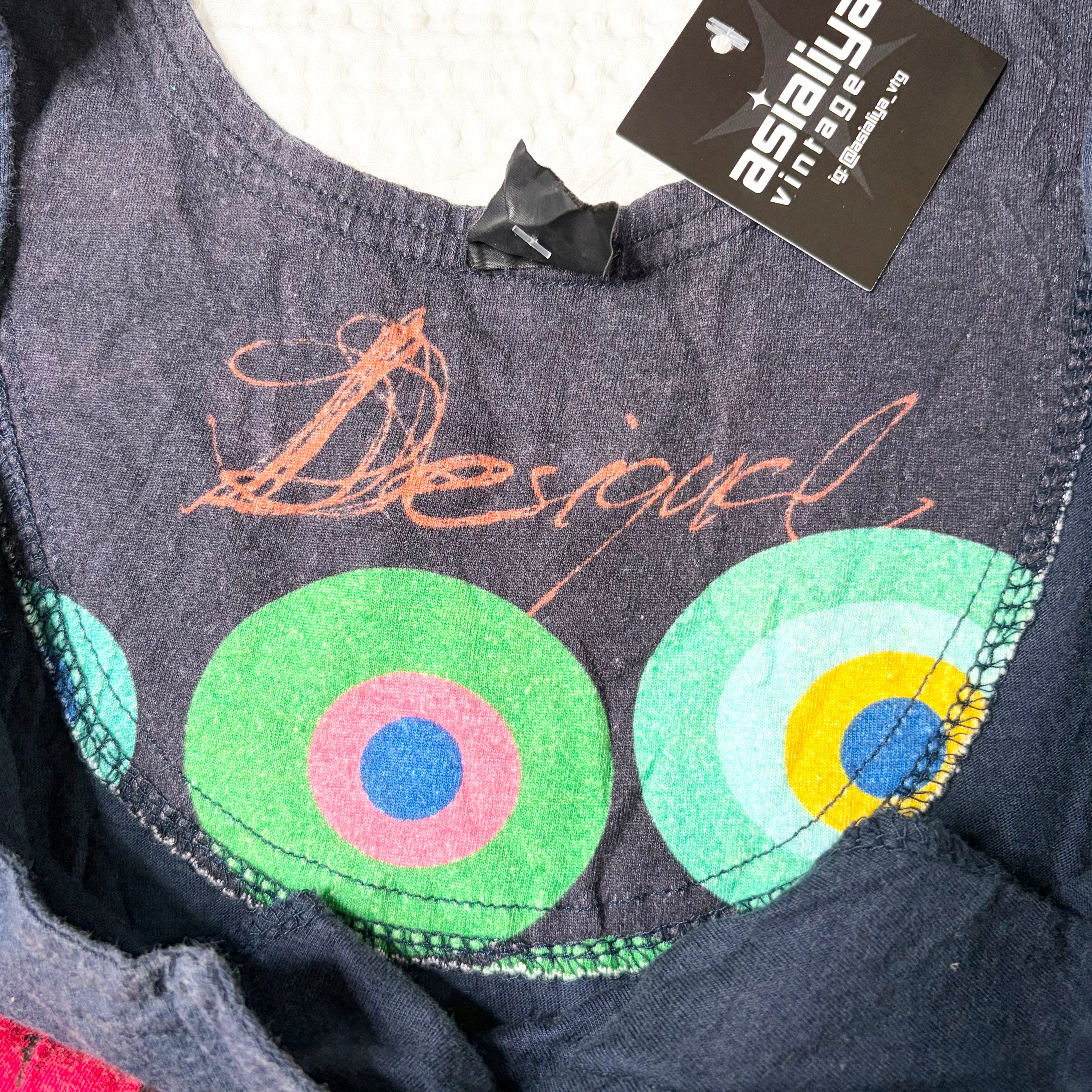 Desigual Embroidered Graphic dress (S)