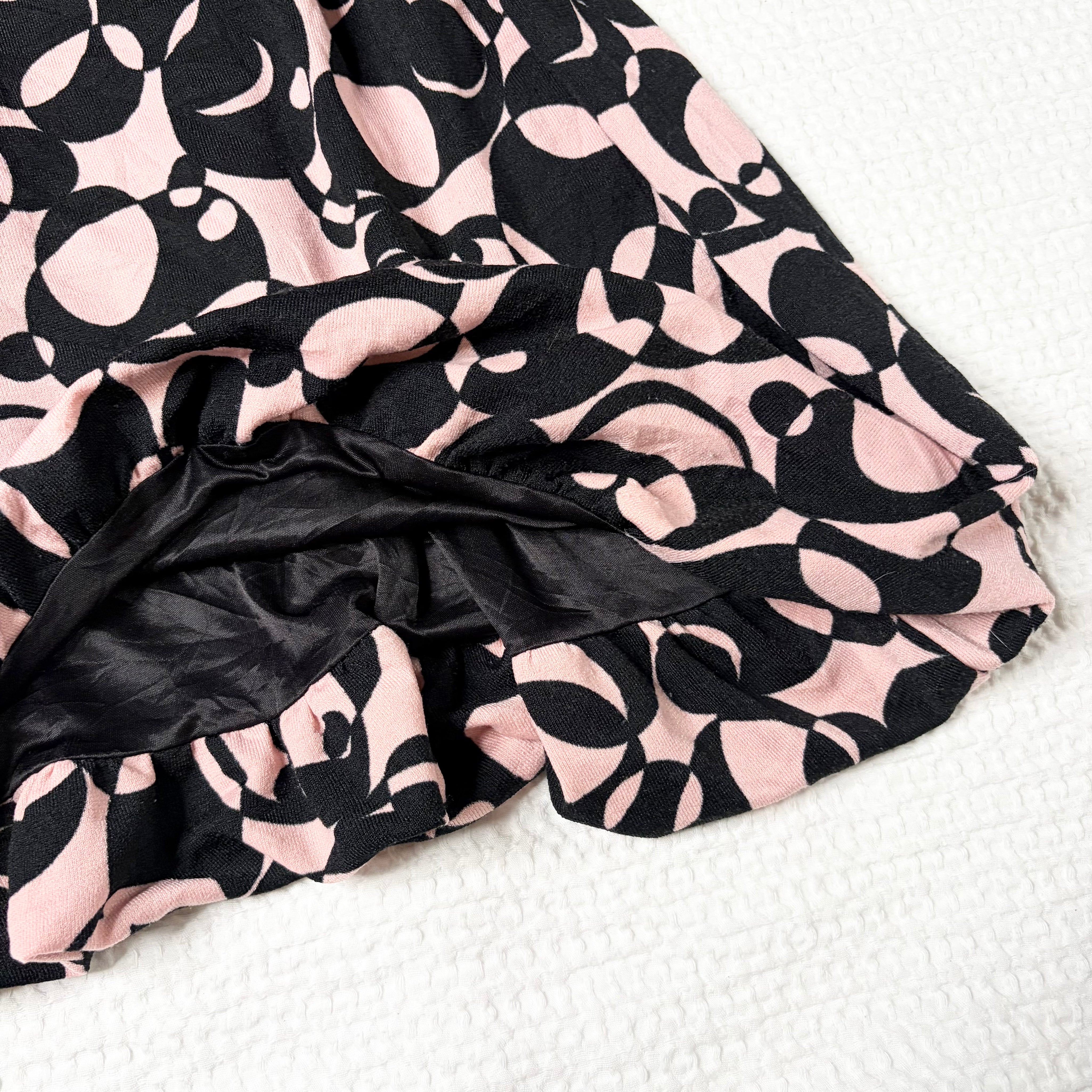 J-Fashion Coquette Babydoll Bubble Hem Dress (S)