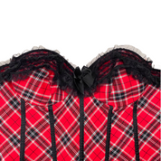 Tartan Corset Top (2X/3X)