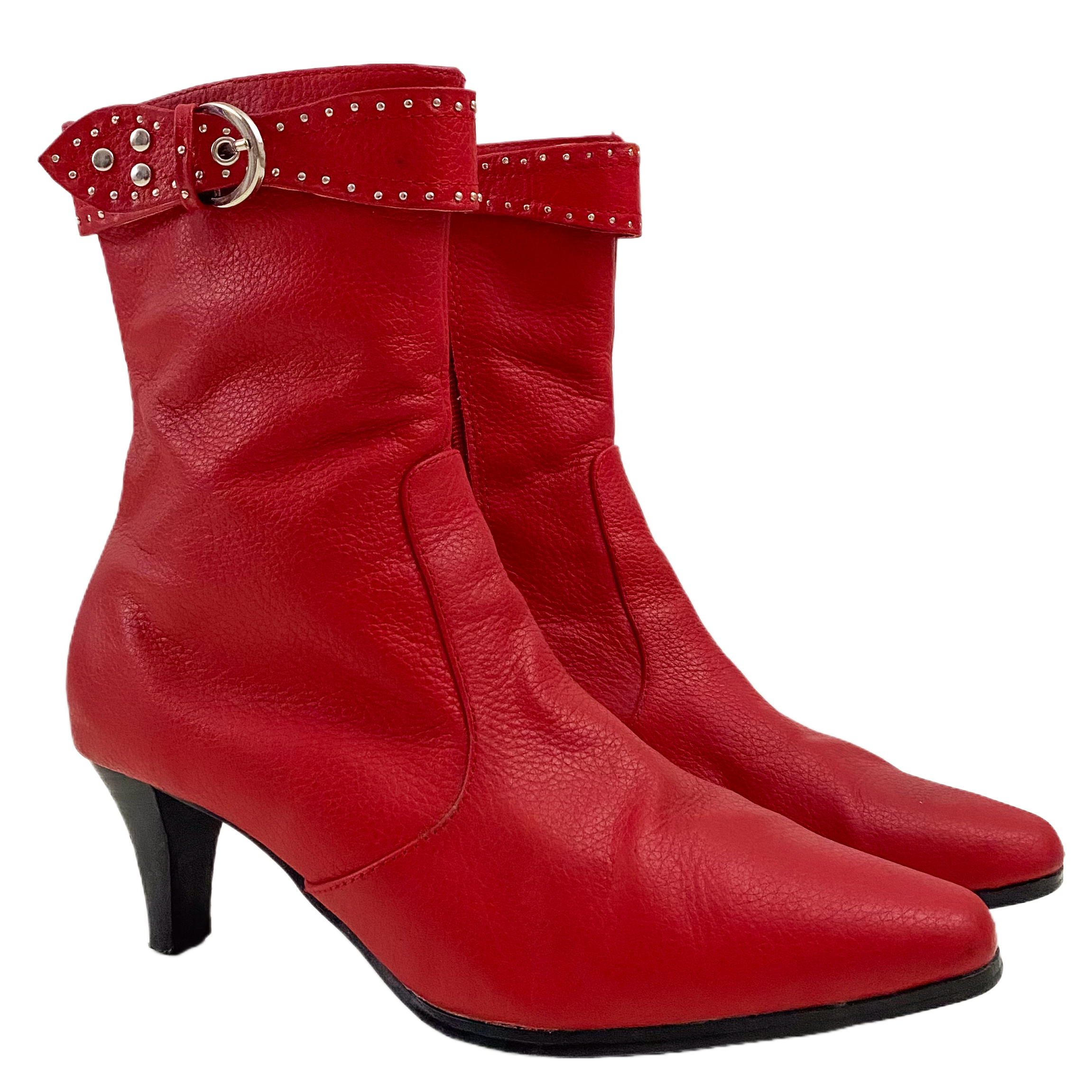 Siren Buckle Boots (8.5)