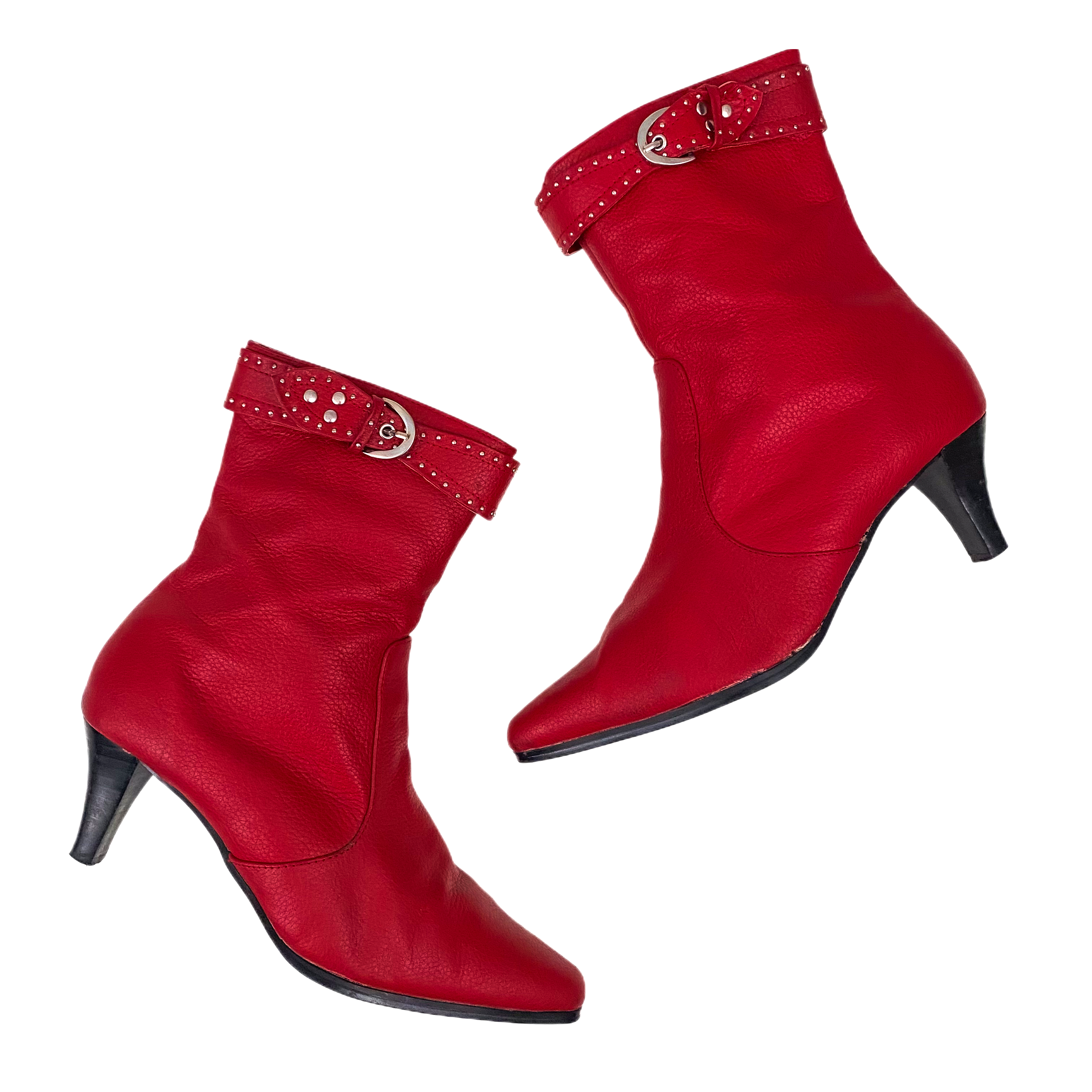 Siren Buckle Boots (8.5)